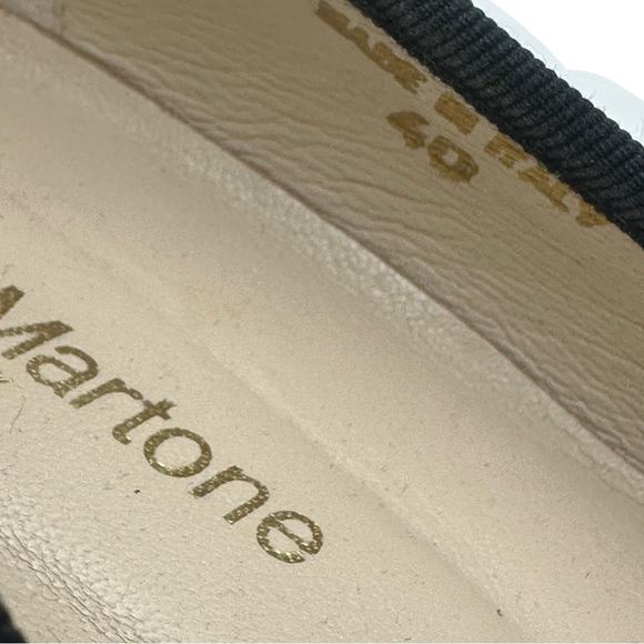 NEW - Sabrina Martone - women’s black leather flats- made in Italy - size 9 - Picture 8 of 9